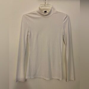 White SHEIN turtle neck